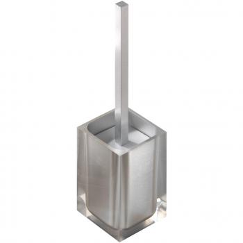Escobillero de baño Gedy Rainbow Plata RA337300300
