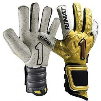 Schwarz‑Gold Quantum Torwarthandschuh Rinat Fenix, Größe 9