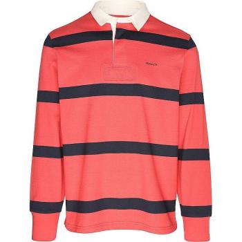 Polo Gant Roja con Rayas Tintes – Manga Larga, Casual