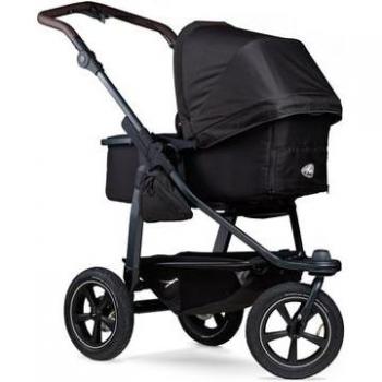 TFK Mono 2 Kombikinderwagen mit Luftrad-Set in eleganter Schwarzoptik