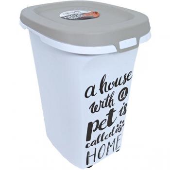 MODERNA Futterbehälter 20 l, Trendy Story grau
