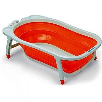 NEW Foppapedretti Soffietto Vaschetta Bagnetto per Bimbo, Arancione Vaschetta