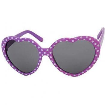 Youngster Purple Heart‑Shape UV400 Sunglasses – High Quality (KH002)