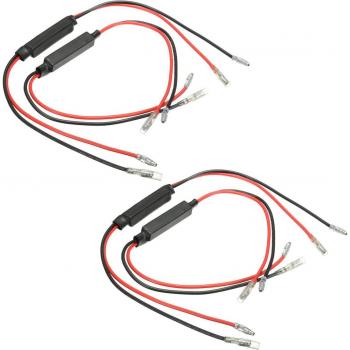 Signalétique LED Moto 10 W, 10 Ω, Charge‑Résistance, Décodeur Multimarque