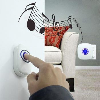 Ultra-Long Range Digital Doorbell, 38 Music Options, Waterproof IP65