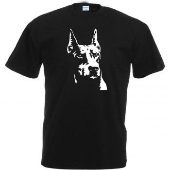 Camiseta Navideña Doberman para Hombre