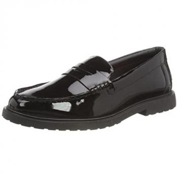 Hush Puppies Verity Women's Black Patent Leather Loafers