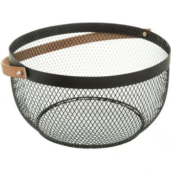 5five Cestino Mesh 29 Cm Nero
