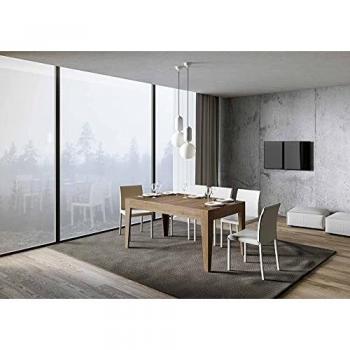 Mesa de comedor extensible Cico 90x160/220 cm roble natural
