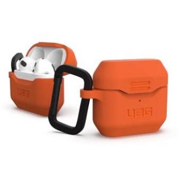 Coque en silicone UAG Standard Issue orange pour AirPods 3e génération