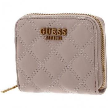 Portefeuille zip Beige Femme GUESS Giully SLG Small 256176