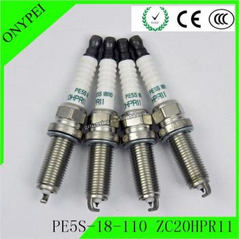 4pcs Iridium Spark Plug PE5S18110 ZC20HPR-11 for Mazda 3 6 CX-3 CX-5 MX-5 Miata