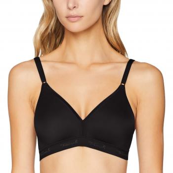 Triumph Bügelloser BH Micro Fun N, Cup B-D, Schwarz