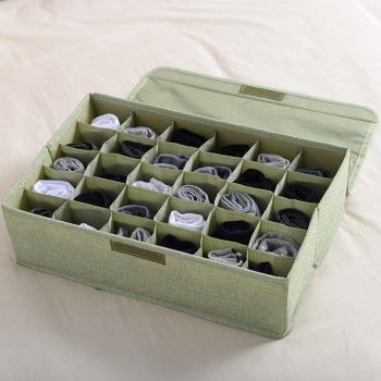 Rainbow Ondergoed en Sokken Organizer met Deksels