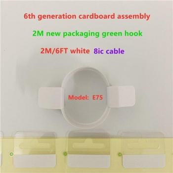 Cargador y cable de datos USB de 2m/6ft Original 8IC 5IC (lote de 10)