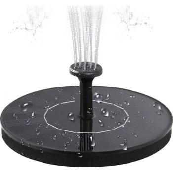 Large Outdoor Fountain with Solar Panel