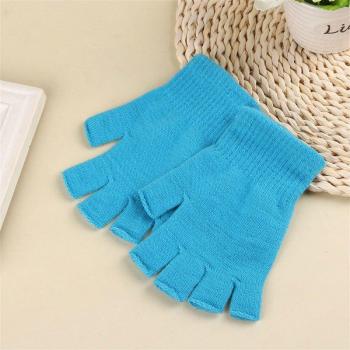 Warm Knitted Fingerless Gloves for Women