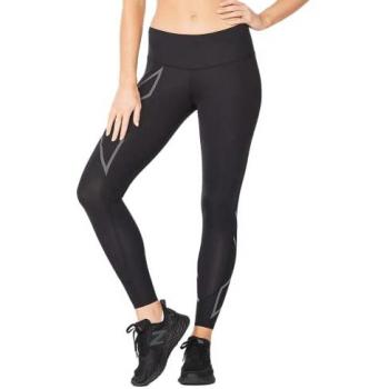 2XU Women's Light Speed Mid-Rise Compression Tights Black/Gold