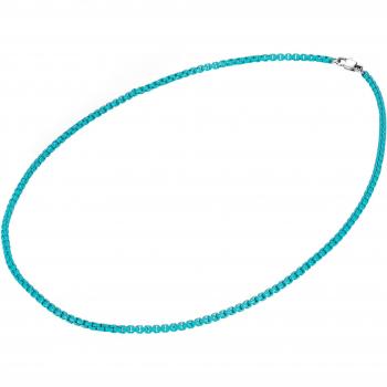 Vivid‑Color Edelstahlkette Firetti (Türkis)