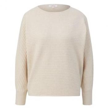 S. Oliver Beige Damenpullover – Elegant & Gemütlich