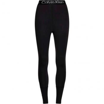Leggings a Vita Alta Calvin Klein Icon Nero/Bianco Donna