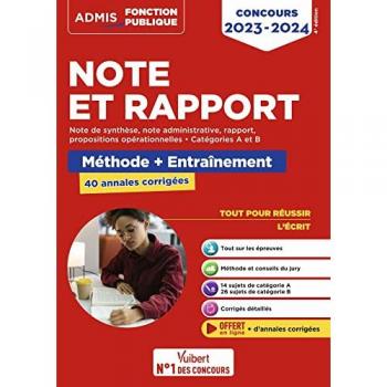 Note et Rapport