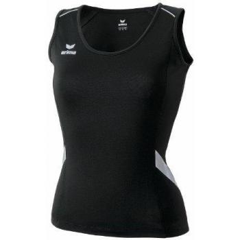 Camiseta sin mangas para niño erima Alpha, color negro / plateado, talla 10 años