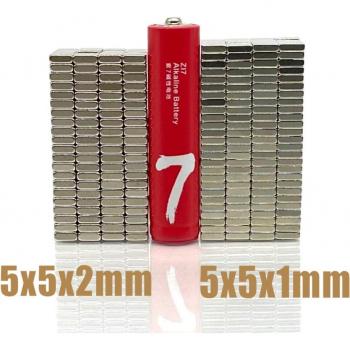 5mm x 5mm x 2mm Neodymium Magnet