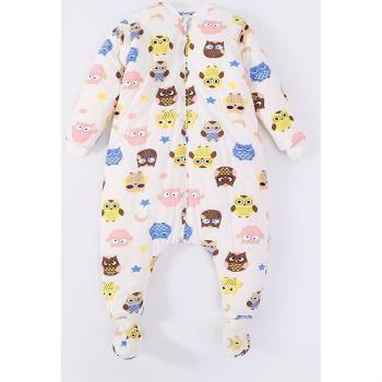 Ropa de dormir gruesa con patada para invierno