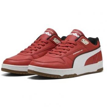 Puma Legacy RBD Roja y Blanca con Efecto Fuego