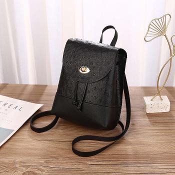Sac à dos multifonction anti-vol pour femmes, sac à bandoulière en cuir PU pour jeunes filles