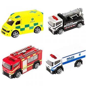 Multicolor HTI 7535-16450 Metal Truck