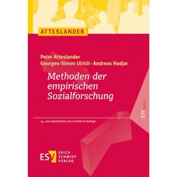 Methoden der empirischen Sozialforschung (ESVbasics)