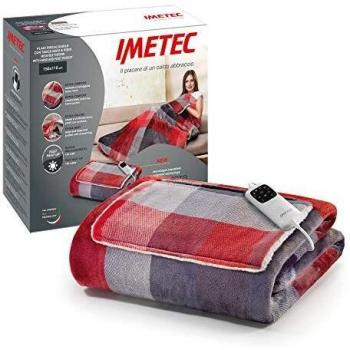 Couverture chauffante Imetec Adapto Velvet Tartan 150W