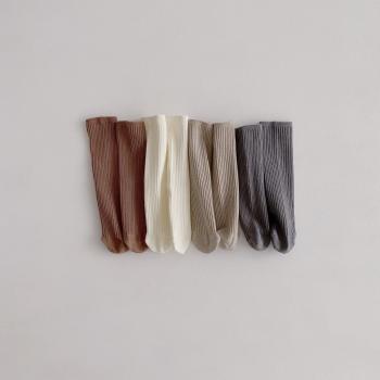 4 Pairs Baby Girls Soft Cotton Knee High Socks