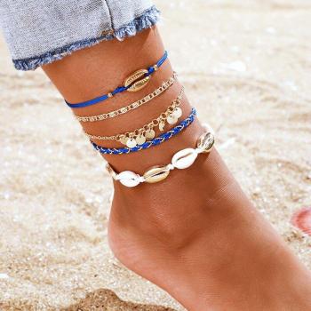 Stone Beads Bohemian Ankle Bracelet