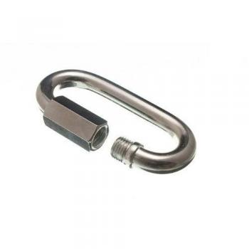 Chain Repair Shackle 10MM 7/16 BZP Zinc Plated Steel