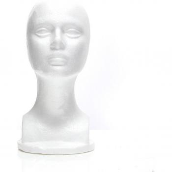 Tête de Mannequin Multi‑Style Polystyrène