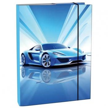 Box na sešity A4 Blue Car (CBA0538)