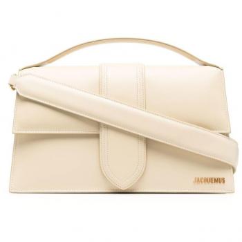 Jacquemus Le Bambinou Leather Shoulder Bag White NoSize