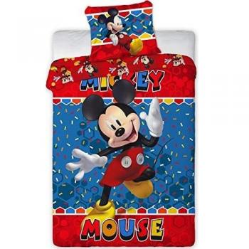 Parure de lit en microfibre Mickey Disney