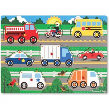 Melissa & Doug Trasporti – Kit di 8