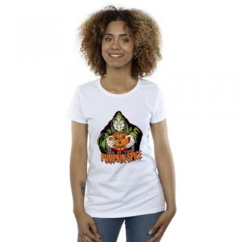 Disney Women’s Pumpkin Spice Evil Queen T-Shirt – White, L