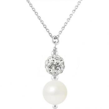 Jolie Lova – Collier Perle d’Écume, Argent 925