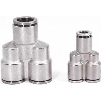 4/6/8/10/12/14/16mm Stainless Steel Air Fitting Splitter