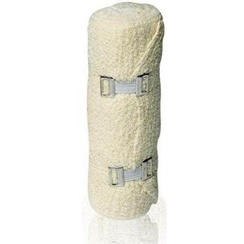 Sterocrepe First Aid Compression Bandage with Clips – 15 cm × 4.5 m