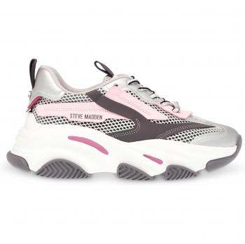 Sneakers da donna Steve Madden con suola alta Possession-E