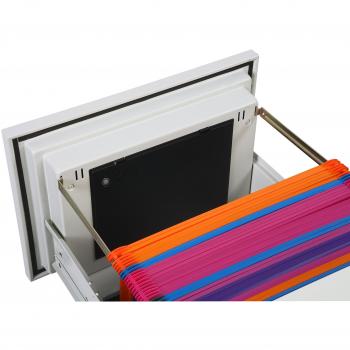 Phoenix World Class Vertical Fire File Filing Cabinet with Electronic Lock