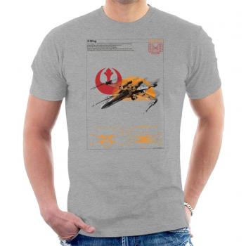 Heathery Grey X-Wing Tactical Tee