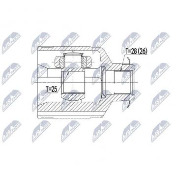 Modulo Giunti Semiasse NTY NPW-KA-341